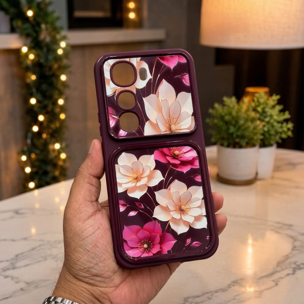 Printed mobile covers for girls with floral, butterfly and cartoon designs